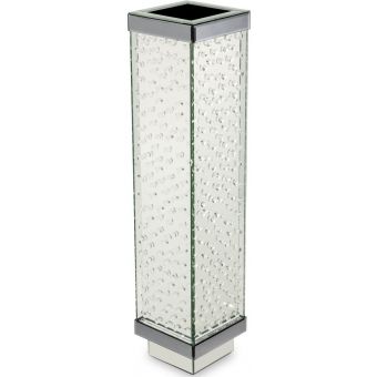 AICO Michael Amini Montreal Decorative Crystal Vase - Medium