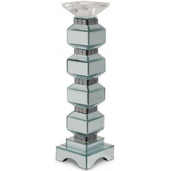 AICO Michael Amini Montreal 4-Tier Mirrored Candle Holder (2/Pack)