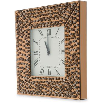 AICO Michael Amini Montreal Square Wall Clock 279