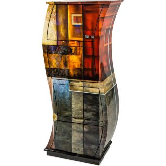 AICO Michael Amini Illusions Wavy Chest