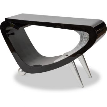 AICO Michael Amini Illusions Console Table