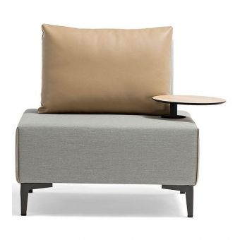 Couture Jardin Flexi Chair 1 Table Low, Granite