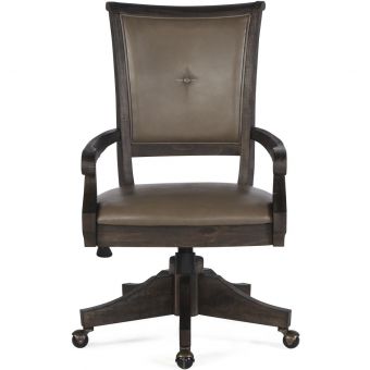 Magnussen Sutton Place Swivel Chair in Charcoal (Promo)