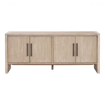 Essentials For Living Halloway Media Sideboard - Natural Gray