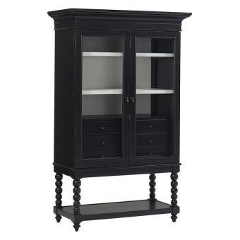 Aspenhome Caroline Armoire/Cupboard - Soft Black