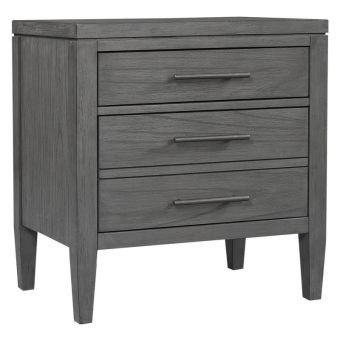Aspenhome Preston 2 Drawer Nightstand - Urbane Grey I597-450-1
