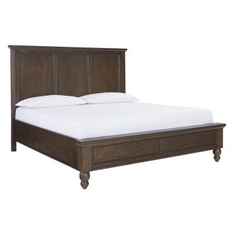 Aspenhome Cambridge Panel Bed, Queen - Classic Cherry