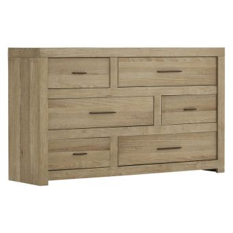 Aspenhome Modern Loft 6 Drawer Dresser - Modern Khaki