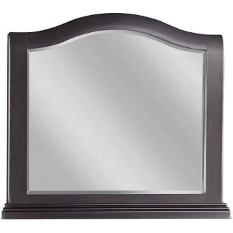 Aspenhome Oxford Arched Mirror - Rubbed Black (GIMS) - OVERSTOCK