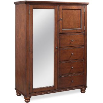 Aspenhome Cambridge Chiffarobe - Brown Cherry