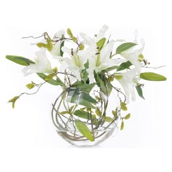 John Richard Sweet Lilies Faux Plants