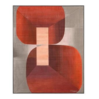 John Richard LM Zhou's Blush Art Frame - (Quick Ship)