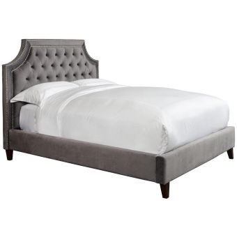 Parker Living Sleep Jasmine Flannel Grey Queen Bed