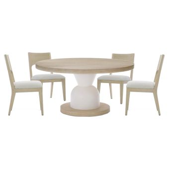 Bernhardt Solaria 5pc Dining Set with 4pc Side Chair