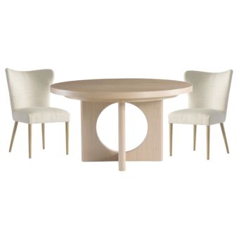 Bernhardt Modulum 3pc Dining Set with 2pc Side Chair
