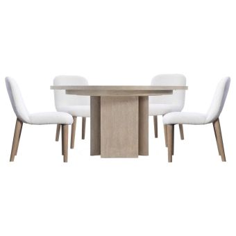 Bernhardt Loggia 5pc Round Dining Set #K2210