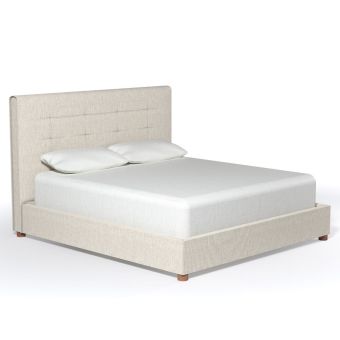 Bernhardt Loft Panel Bed, King #B172 Fabric