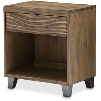 AICO Michael Amini Kathy Ireland Del Mar Sounds Nightstand