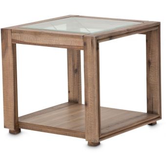 AICO Michael Amini Kathy Ireland Hudson Ferry End Table