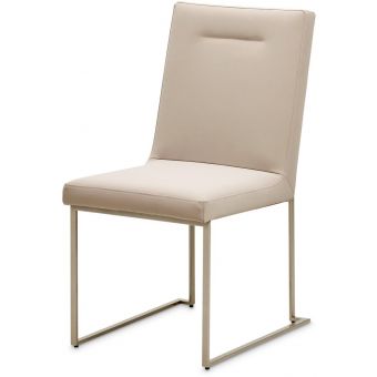 AICO Michael Amini Marin Side Chair Greige (Set of 2)
