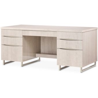 AICO Michael Amini Marin Desk Greige