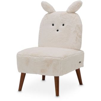 AICO Michael Amini Kathy Ireland A La Carte Illusions Bunny Armless Chair