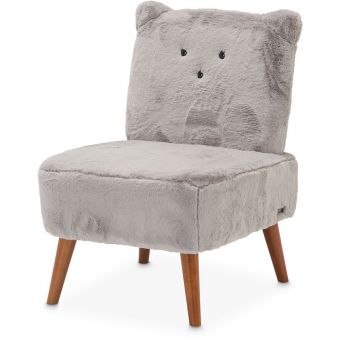 AICO Michael Amini Kathy Ireland A La Carte Illusions Kitten Armless Chair