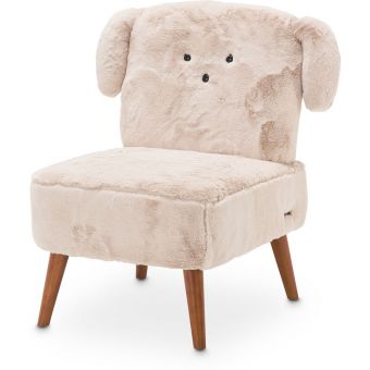 AICO Michael Amini Kathy Ireland A La Carte Illusions Puppy Armless Chair