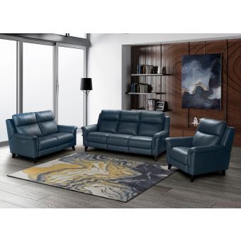 BarcaLounger Kester Sofa Set, Masen Bluegray