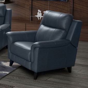 BarcaLounger Kester Recliner, Masen Bluegray