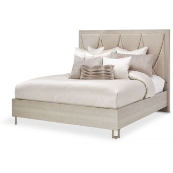 AICO Michael Amini Kathy Ireland Marin Panel Bed, Cal King