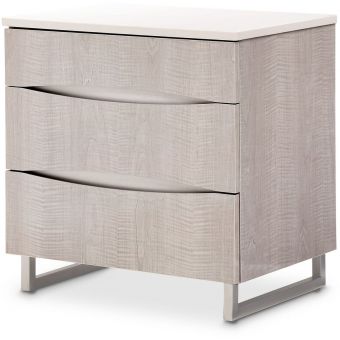AICO Michael Amini Kathy Ireland Marin Nightstand