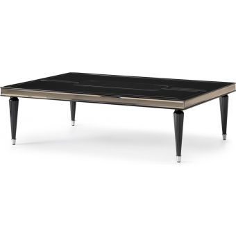AICO Michael Amini La Francaise Cocktail Table Black Ice