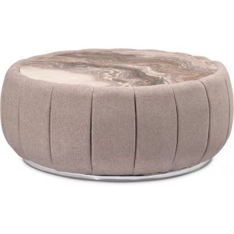 AICO Michael Amini Lucca Cocktail Table Silver