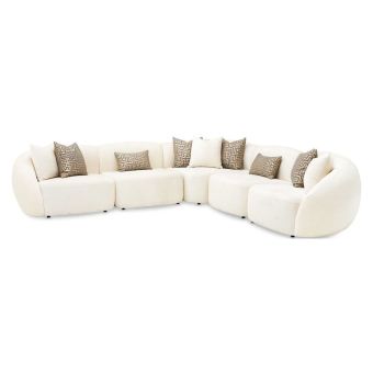 AICO Michael Amini Le Montreaux 5Pc Sectional Set