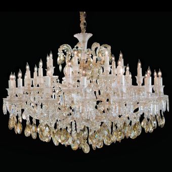 AICO Michael Amini Lighting San Carlo 37 Light Chandelier