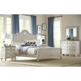 American Drew Litchfield Laurel Panel Bed, King
