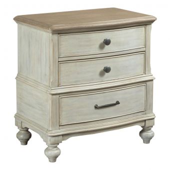 American Drew Litchfield Moray Nightstand - White
