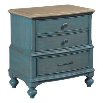 American Drew Litchfield Moray Nightstand - Blue