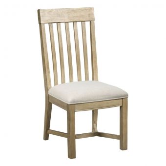 American Drew Litchfield James Side Chair in Driftwood - Set of 2