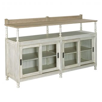 American Drew Litchfield Dorset Credenza - White