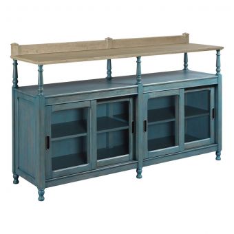 American Drew Litchfield Dorset Credenza - Blue