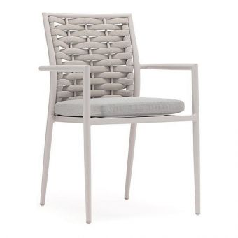 Couture Jardin Loop Dining Chair, Greige