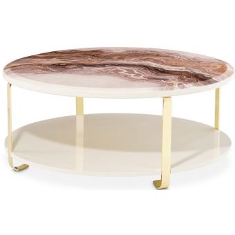 AICO Michael Amini Ariana Cocktail Table - Gold
