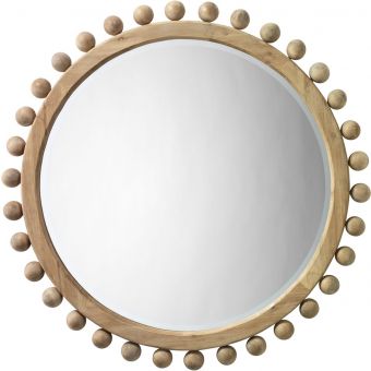 Jamie Young Co Brighton Mirror - Natural Wood