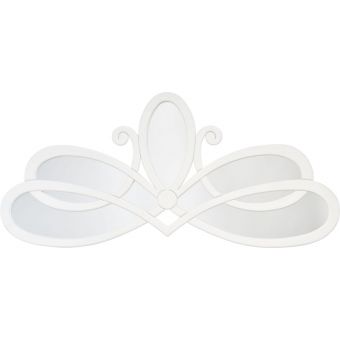 Jamie Young Co Scroll Mirror - White
