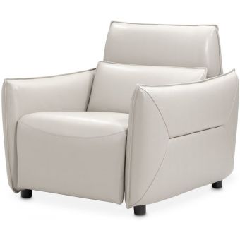 AICO Michael Amini Mia Bella Verona Matching Chair-Light Gray