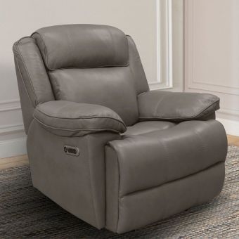 Parker Living Eclipse Power Recliner in Florence Heron (CL1A) - CLEARANCE SALE
