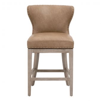 Essentials For Living Milton Swivel Counter Stool - Ivanhoe Toast Natural Gray Ash
