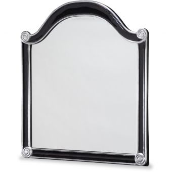 AICO Michael Amini Hollywood Swank Starry Night Sideboard Mirror in Black (CL1A) - CLEARANCE SALE